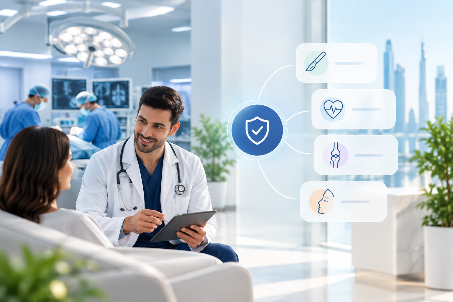 Specialized surgery centers and outpatient clinics